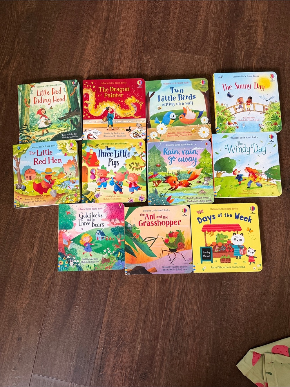 Usborne Little Board Books - Classic Stories Collection (Multicolor)